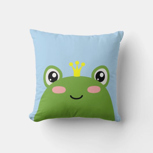 Coussin Prince de grenouille (Recto)