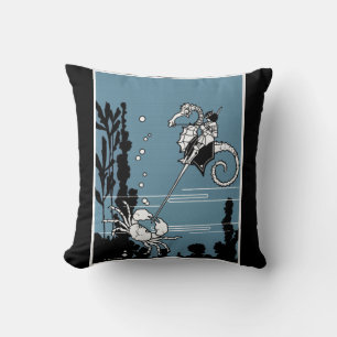 Coussin Prince et l'hippocampe