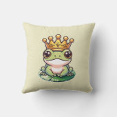 Coussin Prince Grenouille dans une chambre de nursery de c (Verso)
