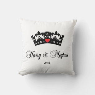 Coussin Prince Harry et Meghan Mariage royal 2018