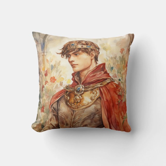 Coussin Prince médiéval (Recto)