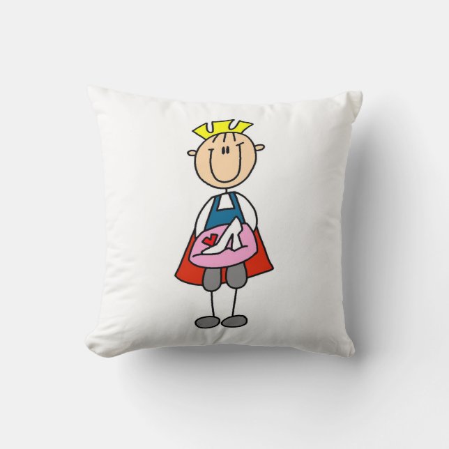 Coussin Prince With Glass Slipper (Recto)