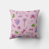Coussin Princess Pals (collection rose) (Verso)