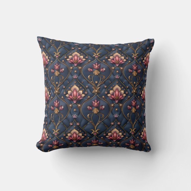 Coussin Princesscore de Lotus Enchantment doré (Recto)