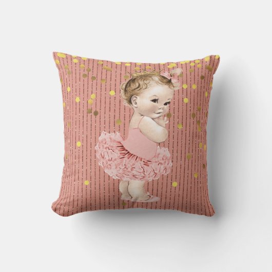 Coussin Princesse Baby dans des parties scintillantes de (Recto)