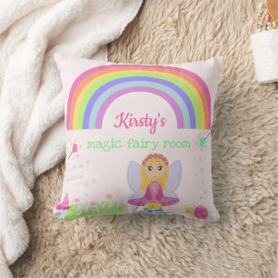 Coussin Princesse de la fée magique   Chambre pour fille p