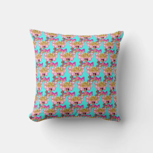 Coussin Princesse en rose