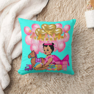 Coussin Princesse en rose