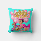 Coussin Princesse en rose (Recto)