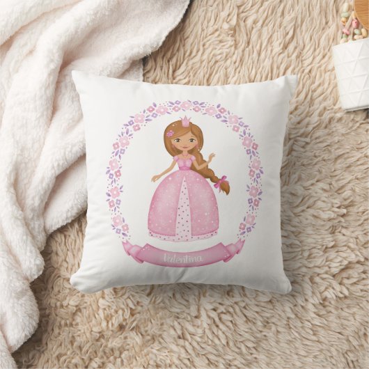 Coussin Princesse fille (Couverture)
