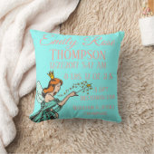 Coussin Princesse Godmother Magical Birth Stats de contes (Couverture)