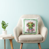 Coussin Princesse Kawaii Frog Imprimer (Chaise)