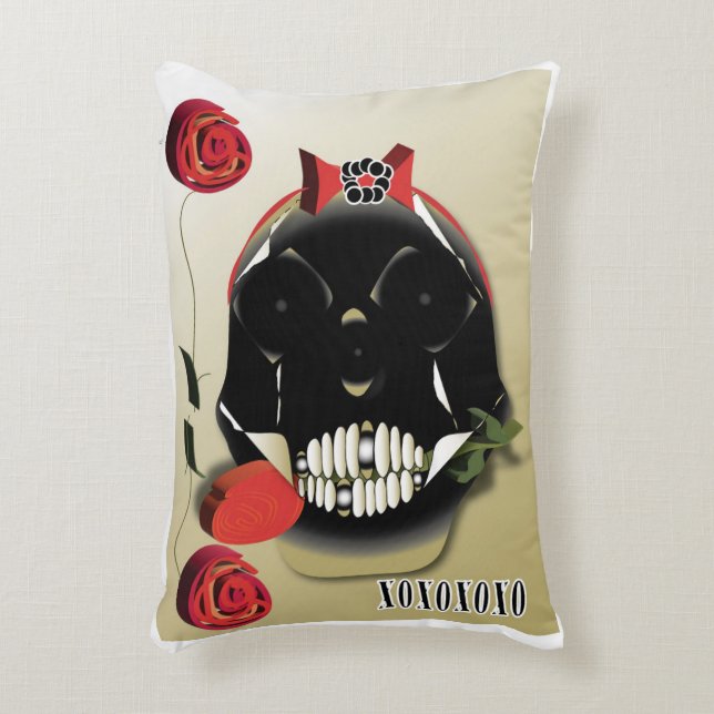 Coussin princesse noire (Devant(Vertical))