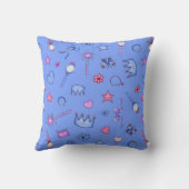 Coussin Princesse Pals (collection bleue) (Verso)