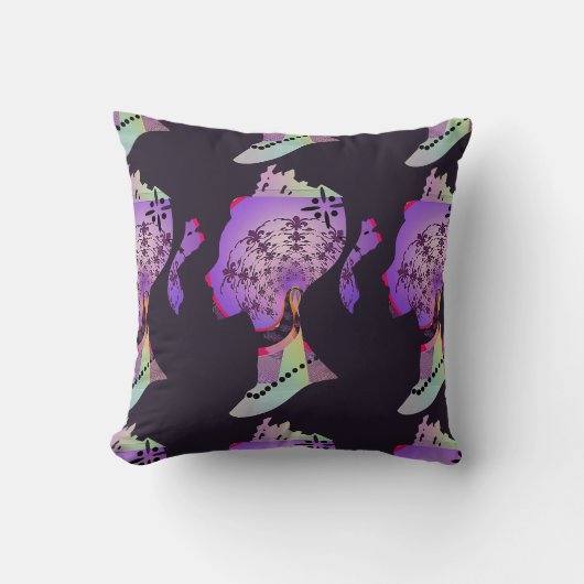 Coussin Princesse queue de cheval (Recto)
