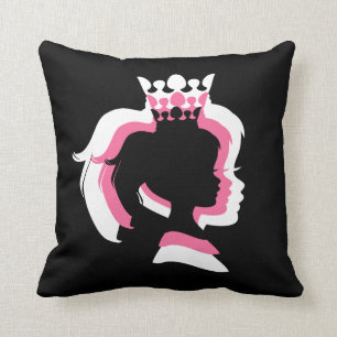 Coussin Princesse Silhouette Pillow