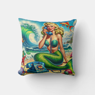 Coussin Princesse Sirène