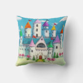 Coussin Princesses et Castle Thaillow (Verso)