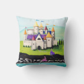 Coussin Princesses et Castle Thaillow (Recto)