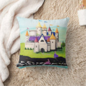 Coussin Princesses et Château (Couverture)