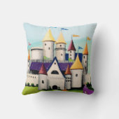 Coussin Princesses et Château (Verso)