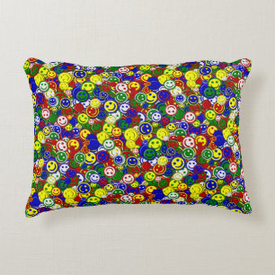 Coussin principal de perles de face ROUGE ACCENT