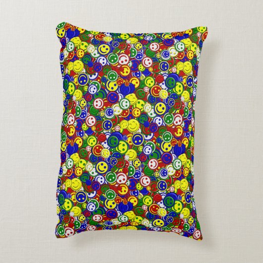 Coussin principal de perles de face ROUGE ACCENT (Dos(Vertical))