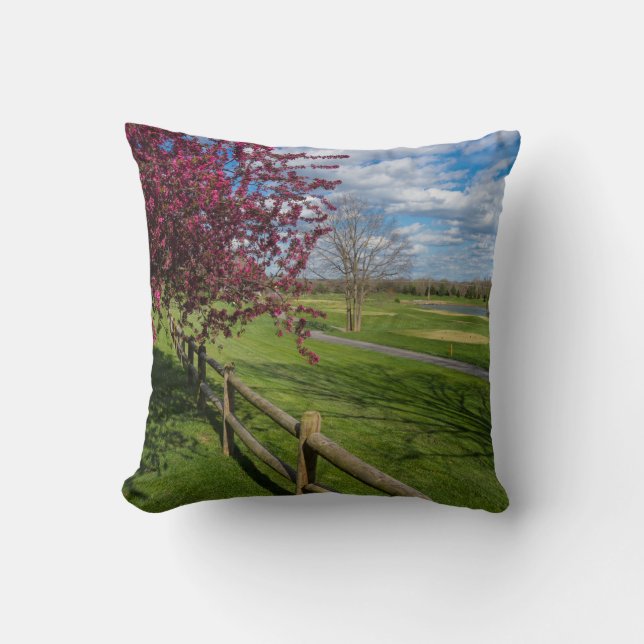 Coussin Printemps À Rivercut (Recto)