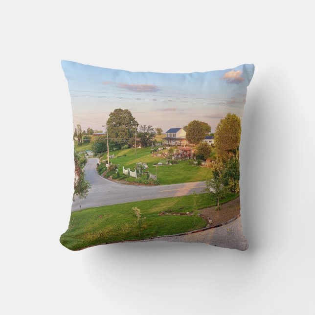 Coussin Printemps à Rocky Hill (Recto)
