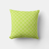 Coussin Printemps, vert, vert vif (Recto)