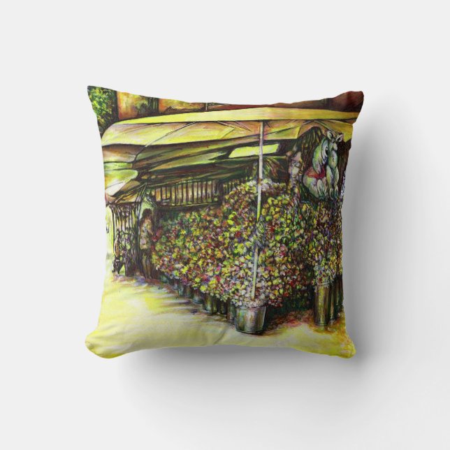 Coussin Pris la possession d'options (Recto)