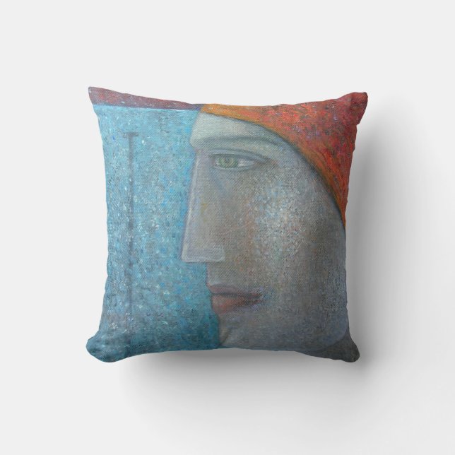 Coussin Prise du plongeon 2012 (Recto)