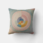 Coussin Prisme Pastel : Roues de Couleurs Arc-en-Ciel (Verso)