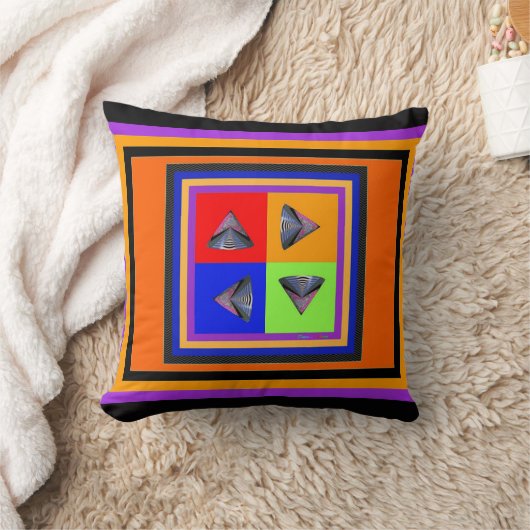 Coussin Prisms Repeat Decorator  (Couverture)