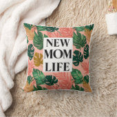 Coussin Procreate Mama Fleur sauvage Gold Est. 2024 (Couverture)