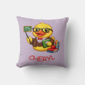Coussin Professeur Canard en Caoutchouc (Recto)