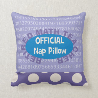 Coussin Professeur de maths retraité coussin" 20" "de