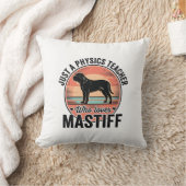 Coussin Professeur de physique aime Maillot de chien vinta (Couverture)