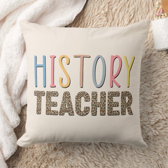 Coussin Professeur d'histoire (Couverture)