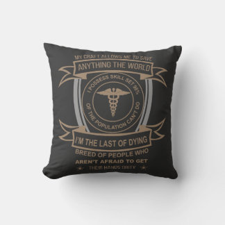 Coussin Professionnel de la santé fier - Hommage à 98% de