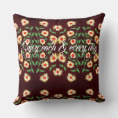 Coussin Profitez chaque jour (Verso)