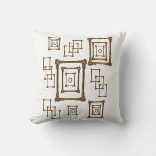 Coussin projeter des miroirs vintages de déco d'oreiller