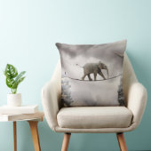 Coussin Promenades d'éléphant de bébé Tightrope (Chaise)
