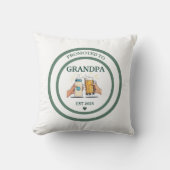 Coussin Promu Grand-Papa dès 2025 (Recto)