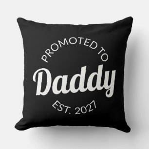 Coussin Promu Papa 2027 Nouveau Papa Baby Shower Je