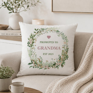 Coussin Promue grand-mère en 2025