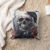 Coussin Prophétie du Crâne et du Corbeau (Couverture)
