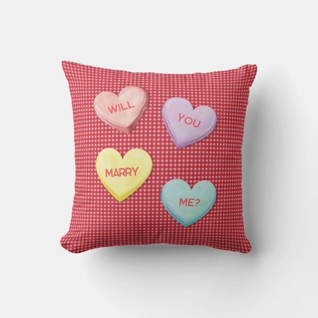 Coussin Proposition de Valentine (Recto)