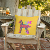 Coussin Propriétaire de chien écossais rouge jaune (Chaise)