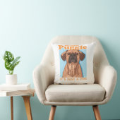 Coussin Propriétaire de Puggles C'est une copie de Puggle (Chaise)